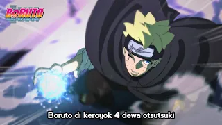 MANGA BORUTO TWO BLUE VORTEX CHAPTER 4 SUB INDO - BORUTO VS JUUBI GOD OTSUTSUKI