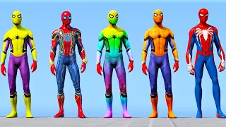 GTA 5 Epic Ragdolls | Spiderman and Cartoon Heroes Jumps/fails Episode 73 (Euphoria Physics)