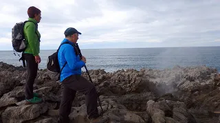 Playa San Antolin, Playa Gulpiyuri, playa Cuevas del Mar, Llames de Pria