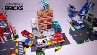 Lego City 60321 Fire Brigade Speed Build