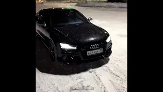 Rs7 Playing In The Snow 🤟