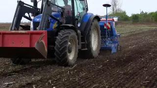 New holland T6070 / Lemken Saphir 7 + Zirkon 9