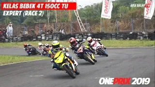 Full Race Kelas Bebek 4T 150cc Tune Up Expert Race #2 || OnePrix 2019 (Seri 1)