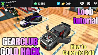 GEAR CLUB loop gold hack tutorial #NO_LIMITS_LIFESTYLE