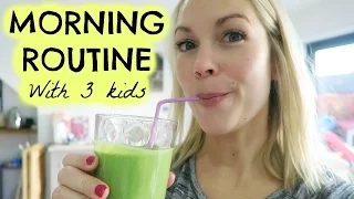 MORNING ROUTINE WITH 3 KIDS