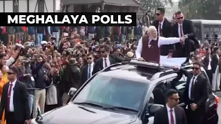 Meghalaya assembly polls: Shillong echoes with 'Modi-Modi' chants during PM’s mega roadshow