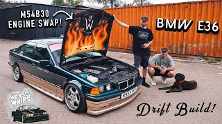 CARNAGE In The E36!! | BMW Drift Build