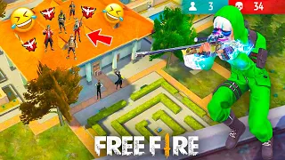 EL RETO DE FRANCOTIRADOR CAMPERO EN PEAK 😱 Free Fire