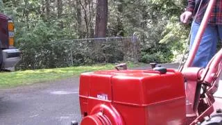 Kohler M8T Magnum 8HP - Troy Bilt Rototiller Engine Demo