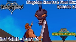 Kingdom Hearts HD 2.5 Remix - Kingdom Hearts 2 Final Mix - Ep. 14: Olympus Coliseum 1st Visit Pt. 2