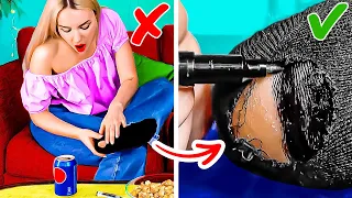 Crazy hacks from Smart Girls in awkward situations