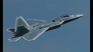 XFly Model F-22 Raptor Twin 40mm EDF Jet