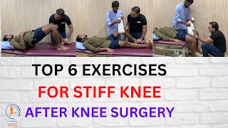 Complete  Aggressive Physiotherapy Session On A stiff Knee Patient After Knee Surgery |Urdu Hindi