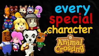 the lore behind every single animal crossing character, i guess