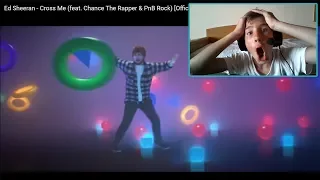 Ed Sheeran - Cross Me (feat. Chance The Rapper & PnB Rock) [Official Video] (REACTION)