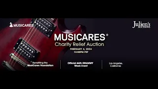 Julien's Auctions Presents MusiCares | Charity Relief Auction 2024 - Live from the GRAMMY MUSEUM