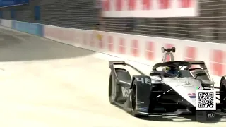 Edoardo Mortara Formula E Big Crash FP3