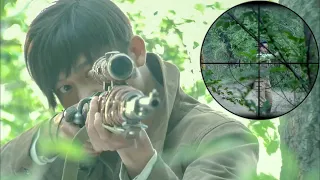 [Sniper Movie] A sniper with a severed finger shoots the deceitful enemy in the head with one shot!