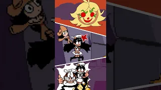 Waifu Toppings + Peppina + Pizza Gal = Female Pizza Tower [Pizza Tower mods Shorts]