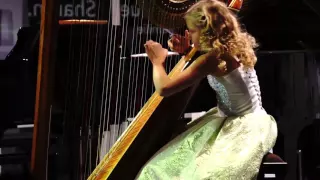 Pescetti - Sonata in c-moll (Alisa Sadikova 12 years old harpist)