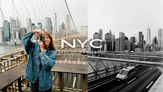 Shooting Film In NYC | Mamiya 7ii, Fujifilm GA645, and Minolta Hi-Matic