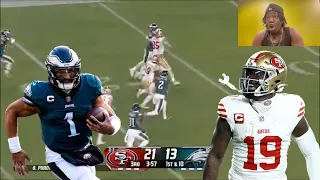 SAN FRANCISCO 49ERS VS. PHILADELPHIA EAGLES | 2023 WEEK 13 GAME HIGHLIGHTS REACTION!!