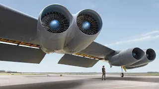 US Airmen Inspecting Their Massive $100 Million Bomber Before Takeoff