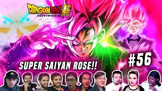 🔥SUPER SAIYAN ROSE!!🔥REACTION MASHUP 🐲Dragon Ball Super Episode 56 (ドラゴンボール)