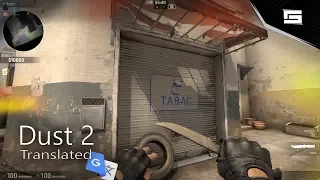 CS:GO - Dust 2 signs TRANSLATED (Funny Moments)
