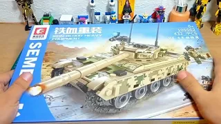 Unboxing Dan Merakit Sembo Blocks Tank VT-4 Yang Lagi Rame Nih !!! | Iron Blood Heavy Eqliipment