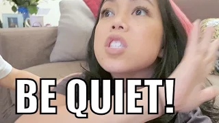 JUST BE QUIET! - February 22, 2016 -  ItsJudysLife Vlogs