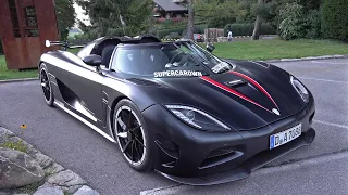 Koenigsegg Agera X vs Pagani Huayra Roadster - Drag Racing!