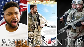 🇬🇧BRIT Reacts To AMERICAN SNIPER (2014) - FIRST TIME WATCHING - MOVIE REACTION! *truly unbelievable