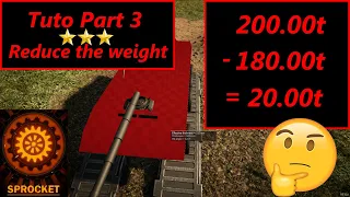 Sprocket Tutorial Part 3 - How to reduce the weight of your tank