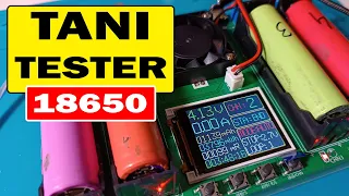 Cheap 18650 tester - construction, operation, how to use and measurement errors #18650 #tester