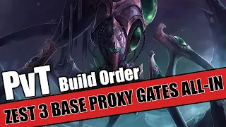 Build Order Tutorial: PvT Zest Proxy Gate All-In