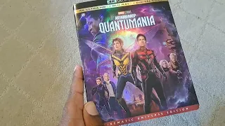 ANT MAN AND THE WASP QUANTUMANIA 4K BLU RAY UNBOXING