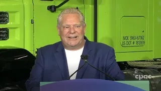 Ontario Premier Doug Ford on support for trucking industry, Olivia Chow's election as Toronto Mayor