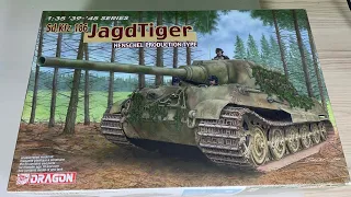 Custom Order #002 Dragon 6285 Sd.Kfz.186 Jagdtiger Part 1 - Inbox & Building the Chassis #funny