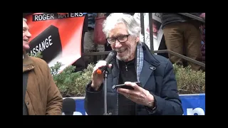 Roger Waters Versus a Heckler, International Human Rights Day 2022, NYC