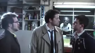 Supernatural  - The Ghostfacers meet Castiel