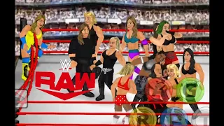 WR2D:Dual-Brand Battle Royal for Raw Women’s Title Opportunity:Raw,Oct 12,2020