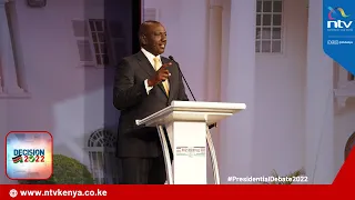 'Enough is enough': Ruto speaks about his wealth, 'appetite for land' | Presidential Debate