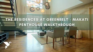 Luxurious 3BR Bi-Level Penthouse Condo in The Residences, Makati