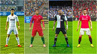 CRISTIANO RONALDO Free Kicks Evolution | PES (2005-2023)