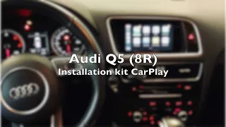 Installation APPLE CARPLAY dans cet AUDI Q5 8R