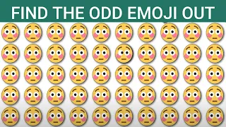 HOW GOOD ARE YOUR EYES l #70 l  Find The Odd  Emoji out l Emoji Puzzle Quiz  l kk arcade master