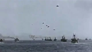 D-Day original video            Video originale dello sbarco in Normandia