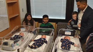 Mom Has Twins and Then Triplets