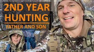 Beginners Go Hunting - Father Son - Elk and Mule Deer Hunt - 2022 Utah